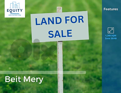 1300 SQM Land For Sale In Beit Mery With Mountain View #RH46792