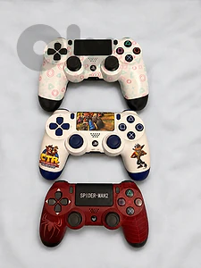 3X playstation controllers copy