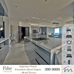 Fidar | Signature Touch | Fully Furnished 240m² Duplex + 40m² Terrace
