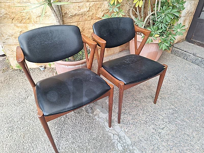 Mid-Century Modern Teak Chair by designer Kai Kristiansen, 1960s