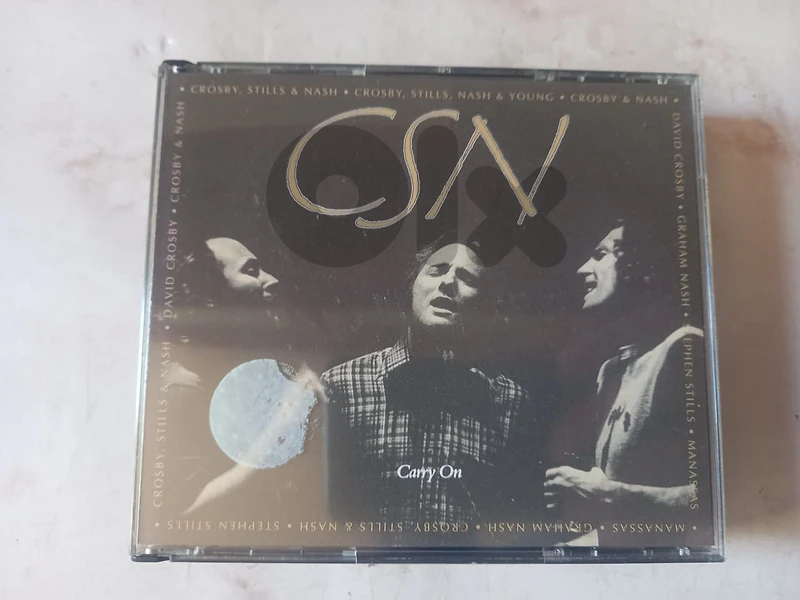 Crosby, Stills & Nash 2-CD compilation Carry On album  .