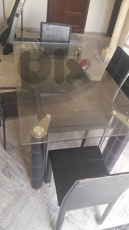 dining table and chairs