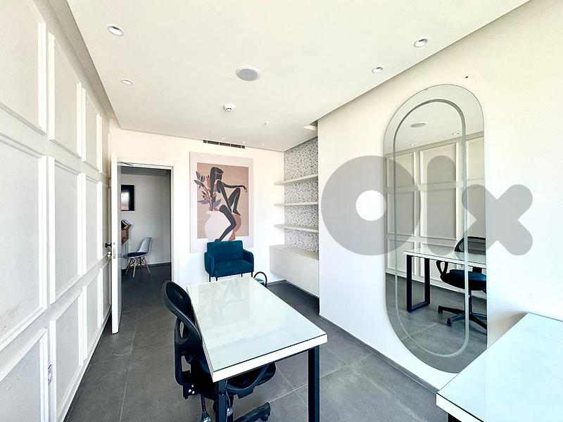 Furnished Office in Sin El Fil For Sale MQFS2852 مكتب للبيع سن الفيل