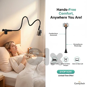 flexible phone holder