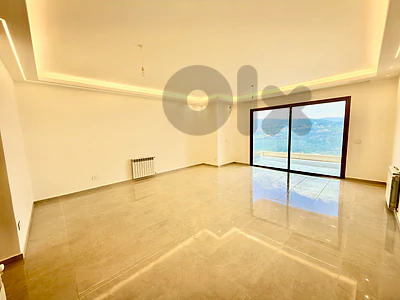 Luxury Brand-New Apartment for Sale in Baabdat with mountain view