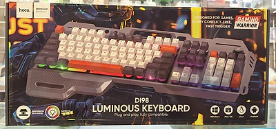 HOCO WIRED GAMING KEYBOARD Di98 LUMINOUS KEYBOARD