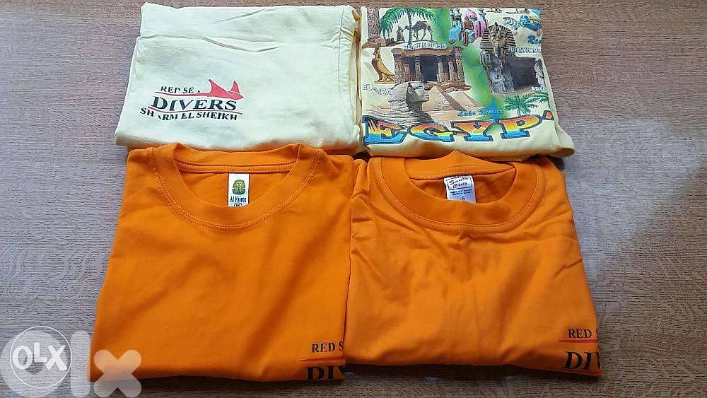 Four shirts from Sharm el Sheikh (5$ each) 0