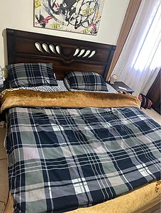 bed with set