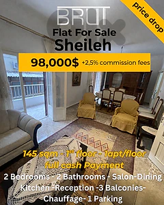 Apartment for sale in Sheileh - Great Catch-680$sqm