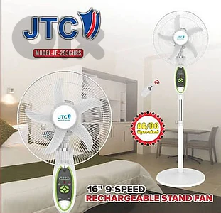 JTC Recharge Fan Original JTC 2026 Battery up to 30 Hours