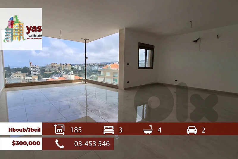 Hboub/Jbeil 185m2 | Prime Location | Luxury | MCH