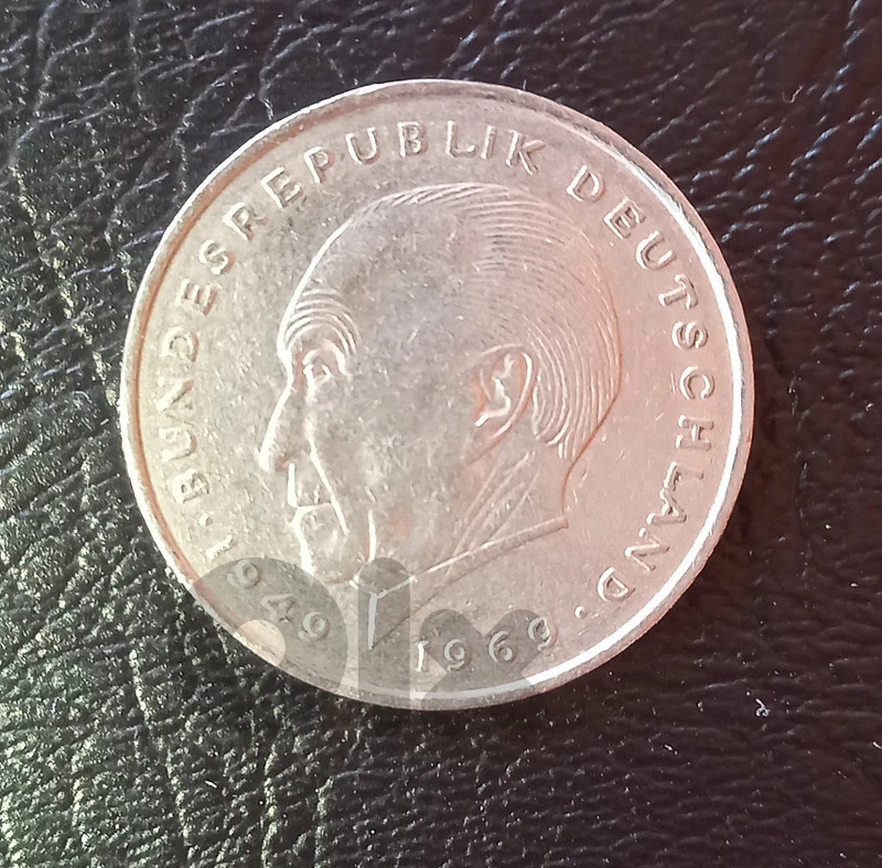 1969 Germany 2 Deutsche Mark