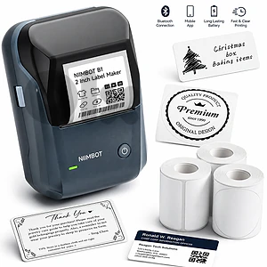 niimbot portable thermal printer bluetooth for labels