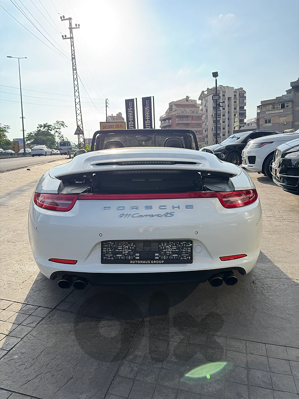 Porsche 911 2013 4S CABRIO FROM PORSCHE BEIRUT !!! PORSCHE APPROVED