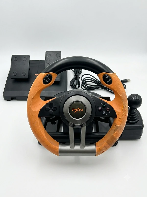 PXN steering wheel and petals PXN steering wheel and petals