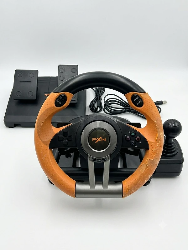 PXN STEERING WHEEL AND PETALS