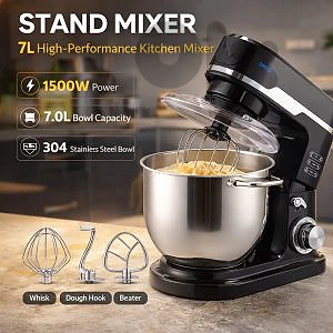 DSP KM3090 1Stand Mixer – 7L High-Performance Kitchen Mixer