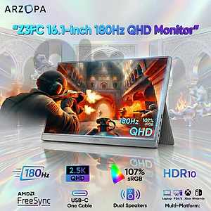 Arzopa Z3FC 16.1" Portable Gaming Monitor