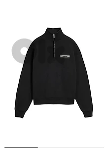 JACQUEMUS original quarter zip up