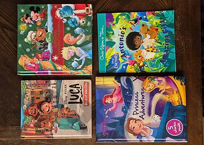 4 Disney books for kids 5-11 years hard cover 4 Disney books for kids 5-11 years hard cover