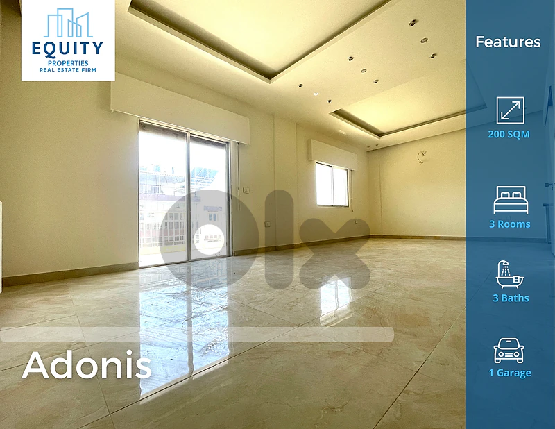 200 SQM apartment For Sale In Adonis شقة للبيع #RK48127