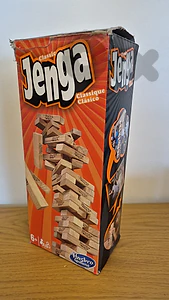 Jenga original game blocks natural wood Jenga original game blocks natural wood