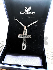 Swarovski Midnight Cross Pendant