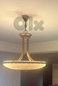 Pendant light ×2 ثريا نحاس