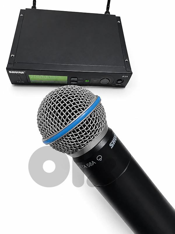 Shure SLX Beta 58A Wireless Original - بحالة ممتازة