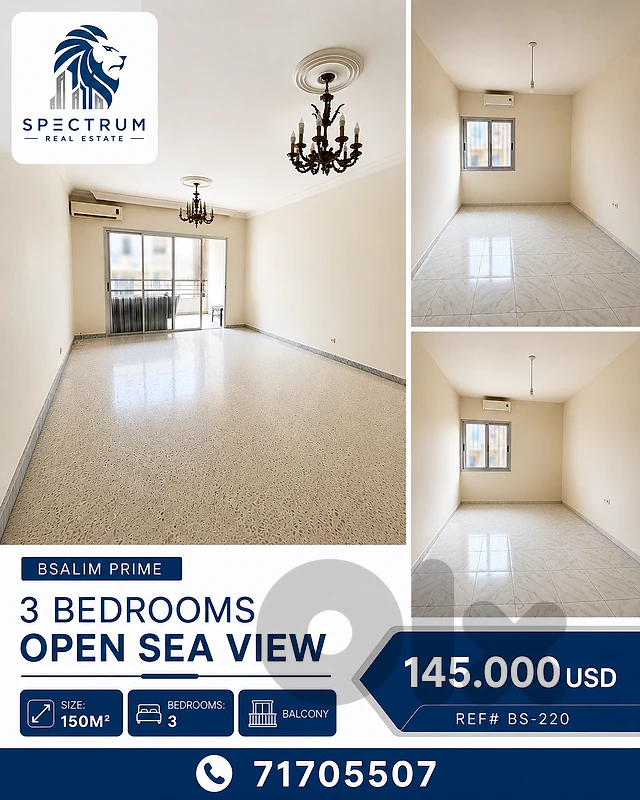 3 BEDROOMS | BSALIM PRIME | SUPER CATCH, (BS-220) N.W