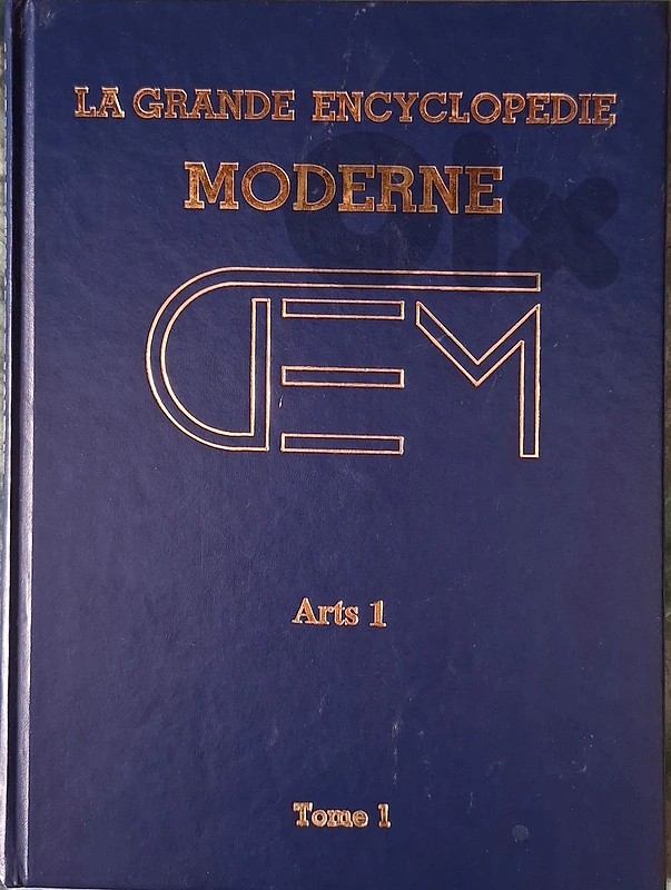 la Grande Encyclopedie MODERNE Arts