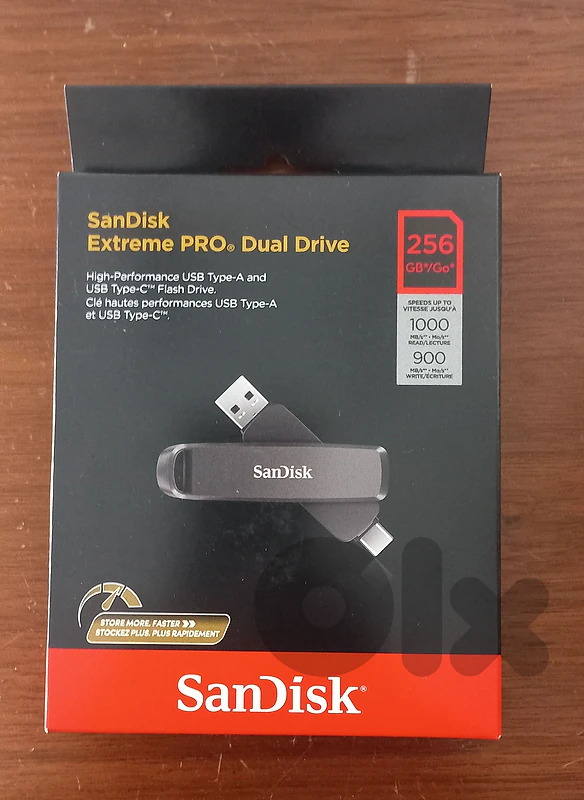 SanDisk Extreme Pro Dual Drive 256GB