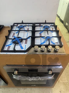 encastre 60-90cm Black Stainless كفالة شركة