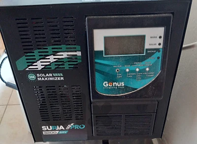 Modern sine wave solar inverter ups + 2 batteries