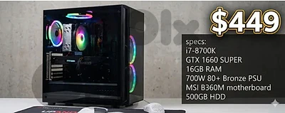 Refurbished/used PC still in perfect condition no OC