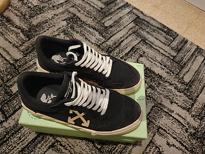 off-white Volcanized Sneakers