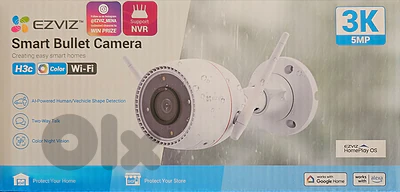 EZVIZ Smart Bullet Camera H3c WiFi 3K 5MP