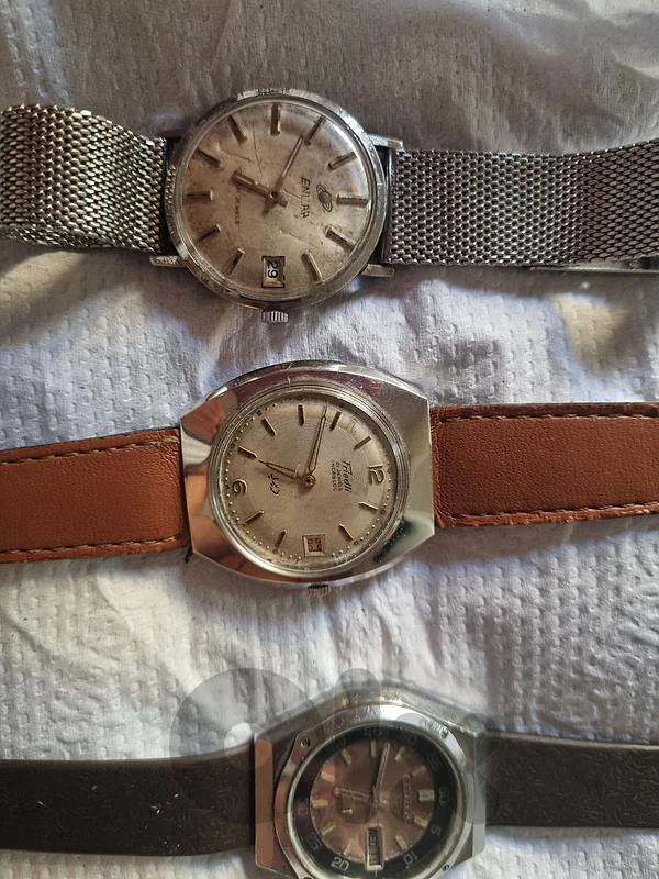 Swiss watches and one Japanese 3