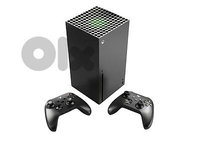 xbox series x 2 controllers + 6 games