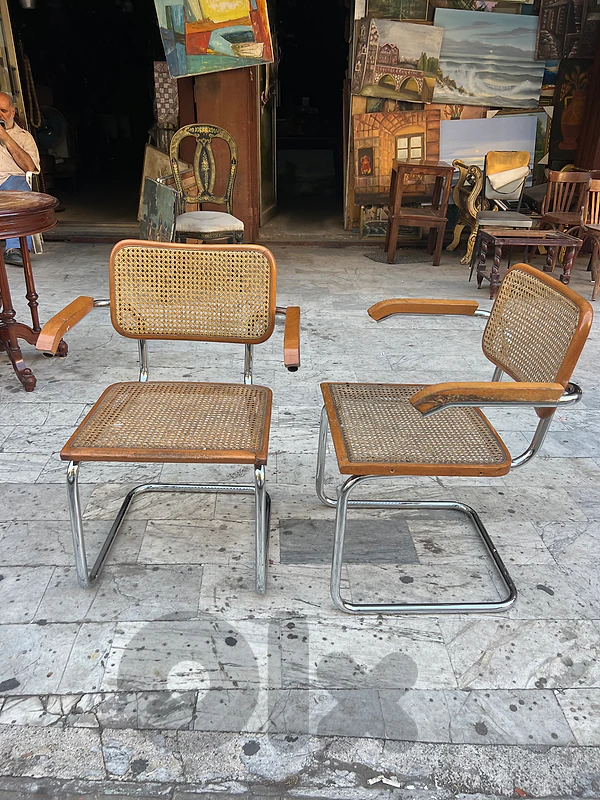 Marcel Breuer cesca pair Armchair original made in itlay 550$