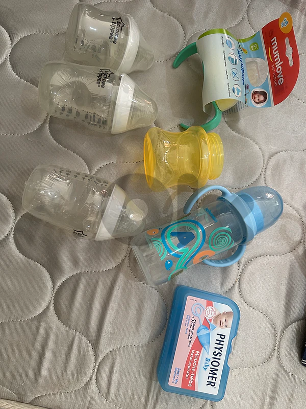 New baby bottles