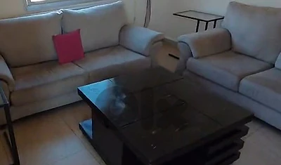 طقم كنبيات ماركه 3قطع بلا طاوله
