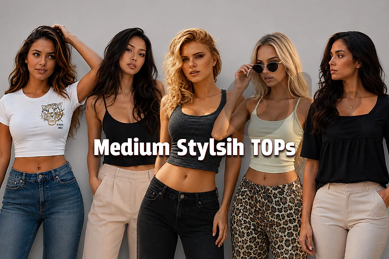 Collection of European Stylish TOPs for Ladies
