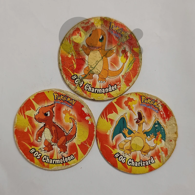 Fantasia Pokemon Pogs 1999
