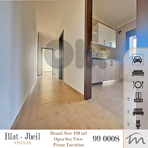 Blat | 833$/m² | Brand New 2 Bedrooms Apart | 2 Balconies | Open View