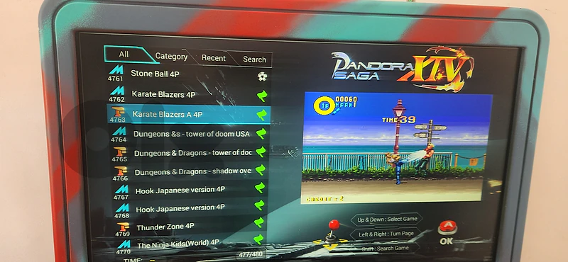 Video game arcade over 1000 games