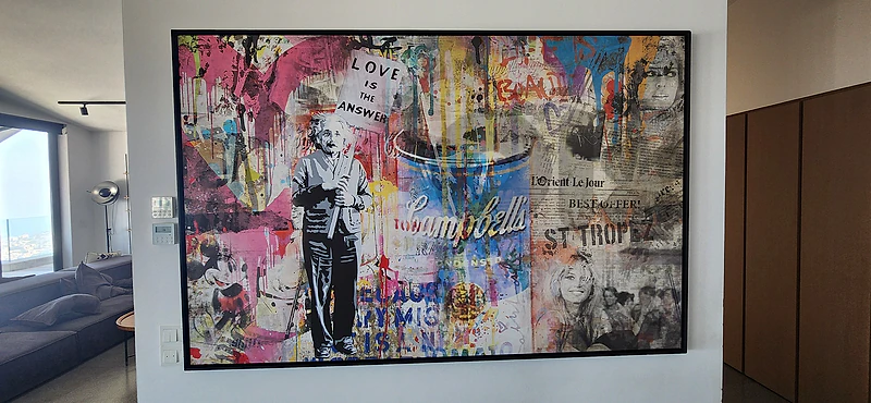 Print on canvas