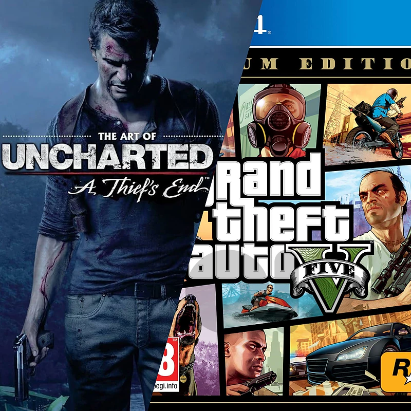 Uncharted 4 and GTA V