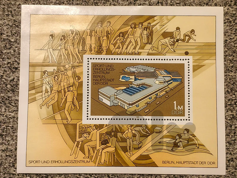 3 sheets DDR 1981 Germany ٣ شيتات (فرخ طوابع) ألمانيا الشرقية