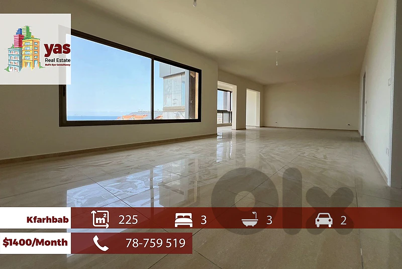 Kfarhbab 225m2 | Rent | Prime Location | High End Apartment | RH